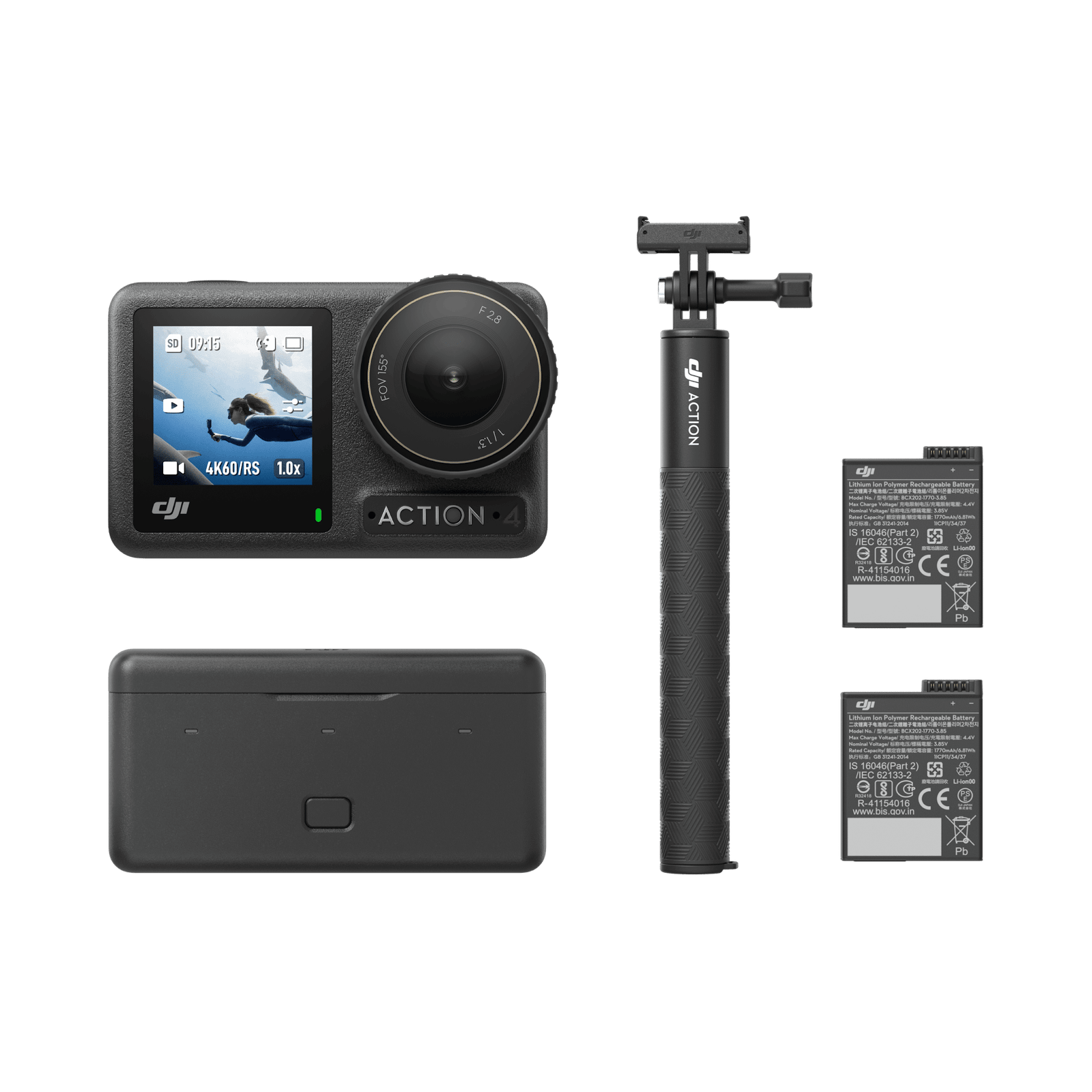 DJI Osmo Action 4 (Adventure Combo)
