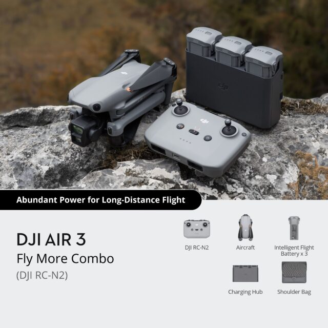 DJI Air 3 (Fly More Combo RC-N2)
