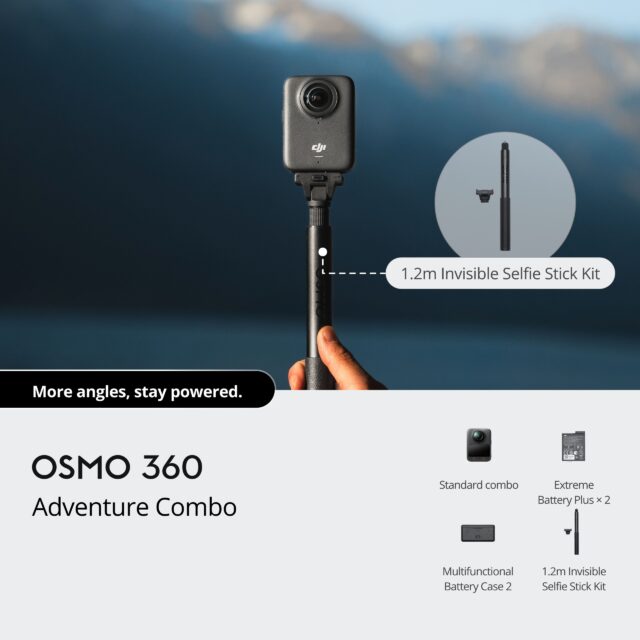 DJI Osmo 360 (Adventure combo) - Image 2