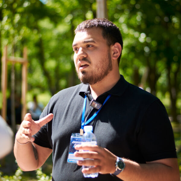 DroneFest 2026 la Chișinău — echipa organizatoare și participanții festivalului de drone